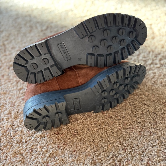 Sezane Lena Low Ankle Boots - Rich Brown - Picture 3 of 6